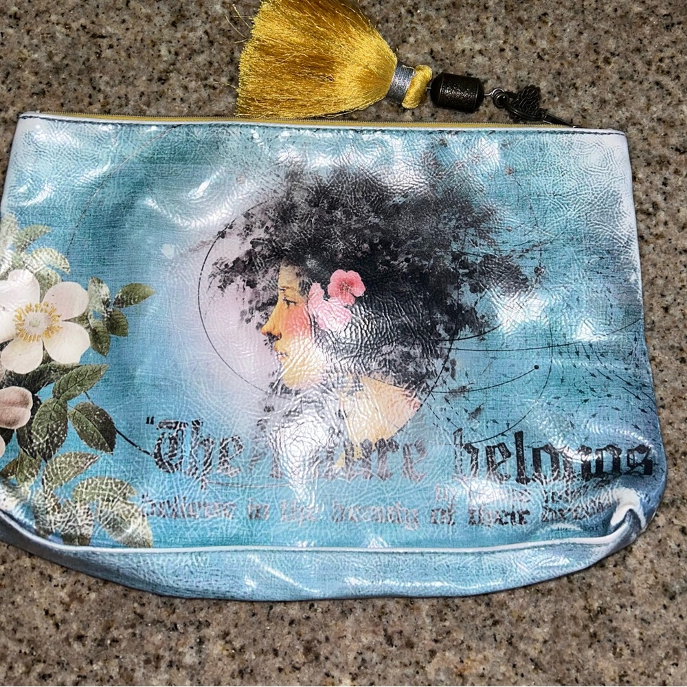 Papaya Graphic Handbag